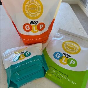 Thrive myGLP Vanilla Lifestyle Mix, capsules & patches all new sealed